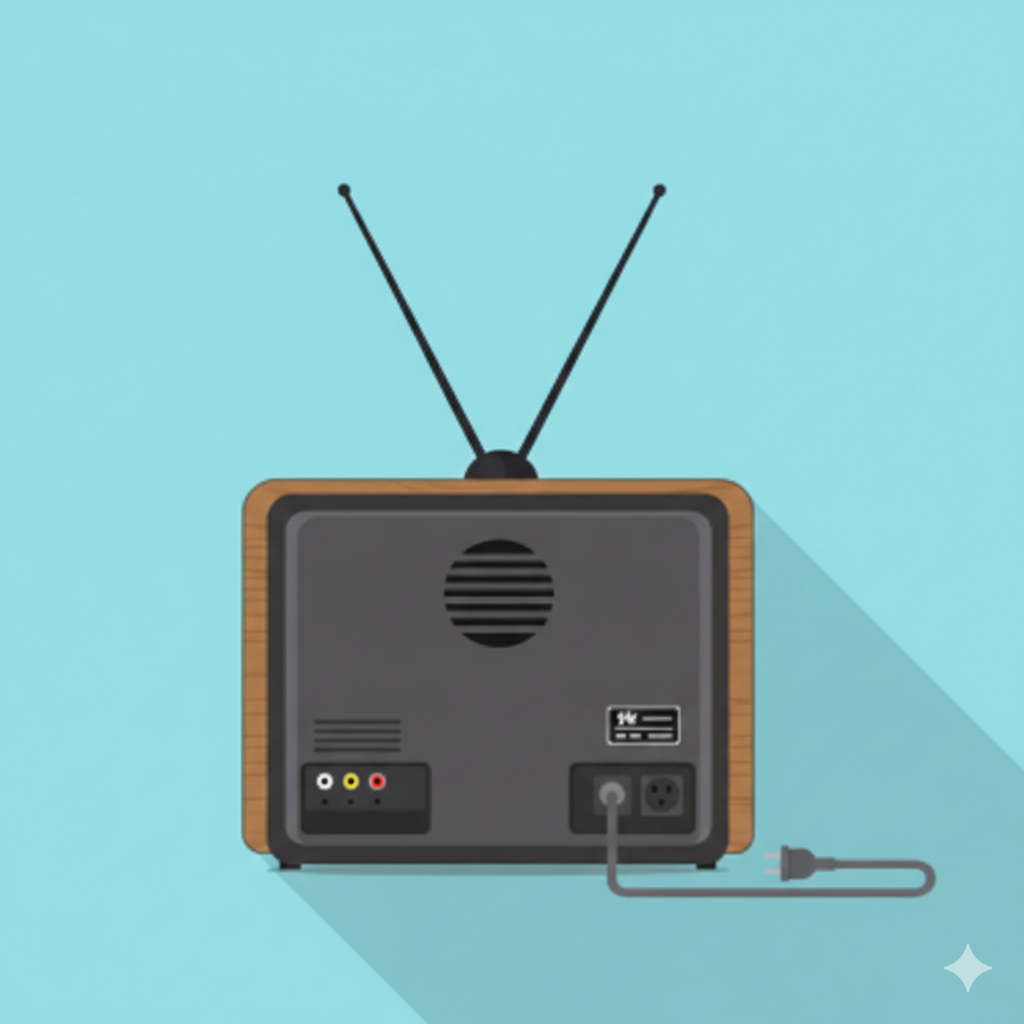 Old-Fashioned TV !