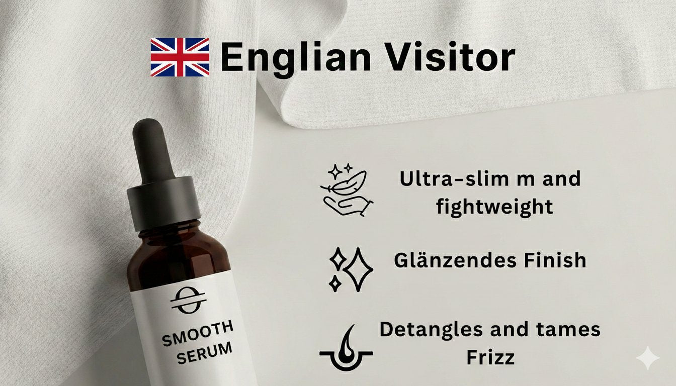 Glättendes Serum